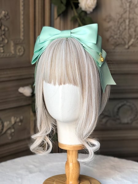 Crown Lolita Bow Optionen mit Charm Farbe Golden Large KC – 15