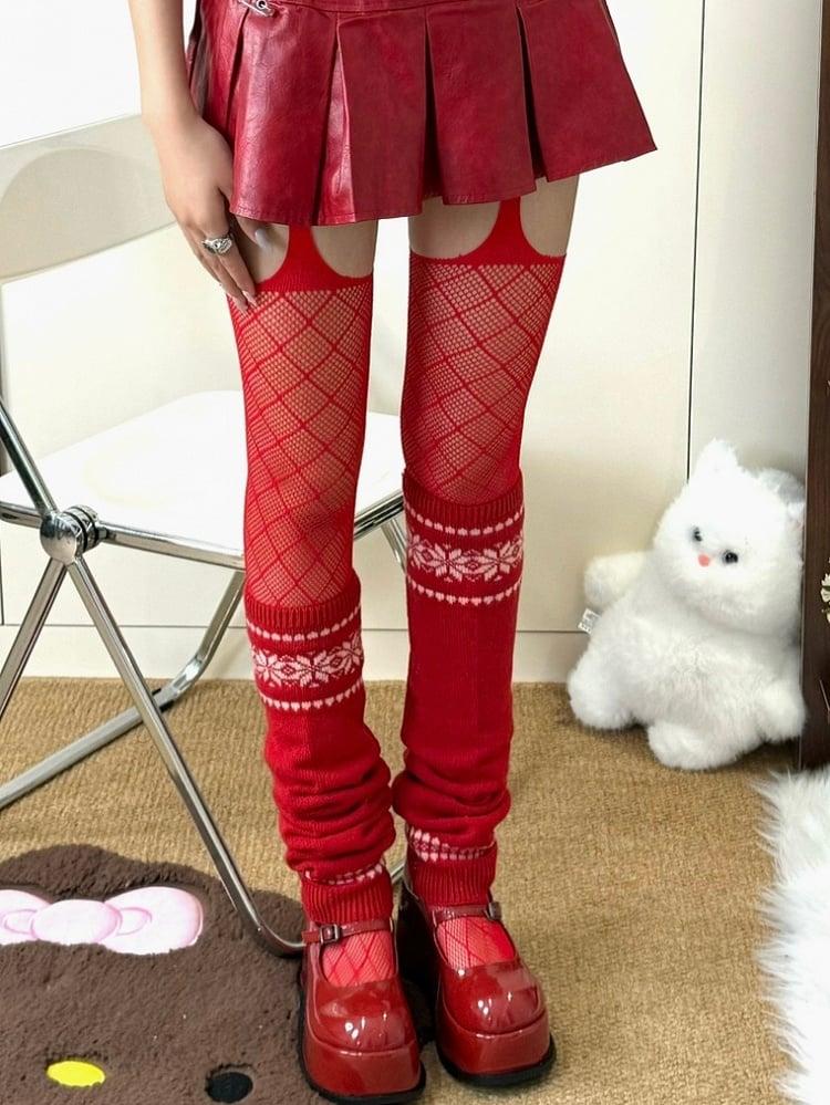 Stockings 5 Fashion Options Diamond Gyaru Pattern Color Suspender