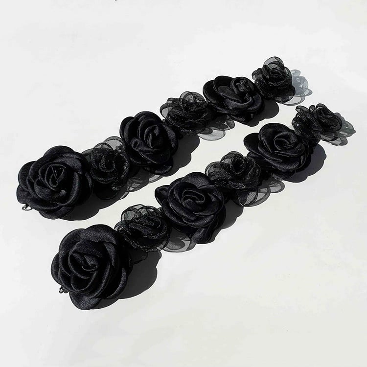 White Floral Dress Accessory