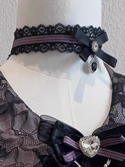 Farben 5 Jirai Choker Lace Kei