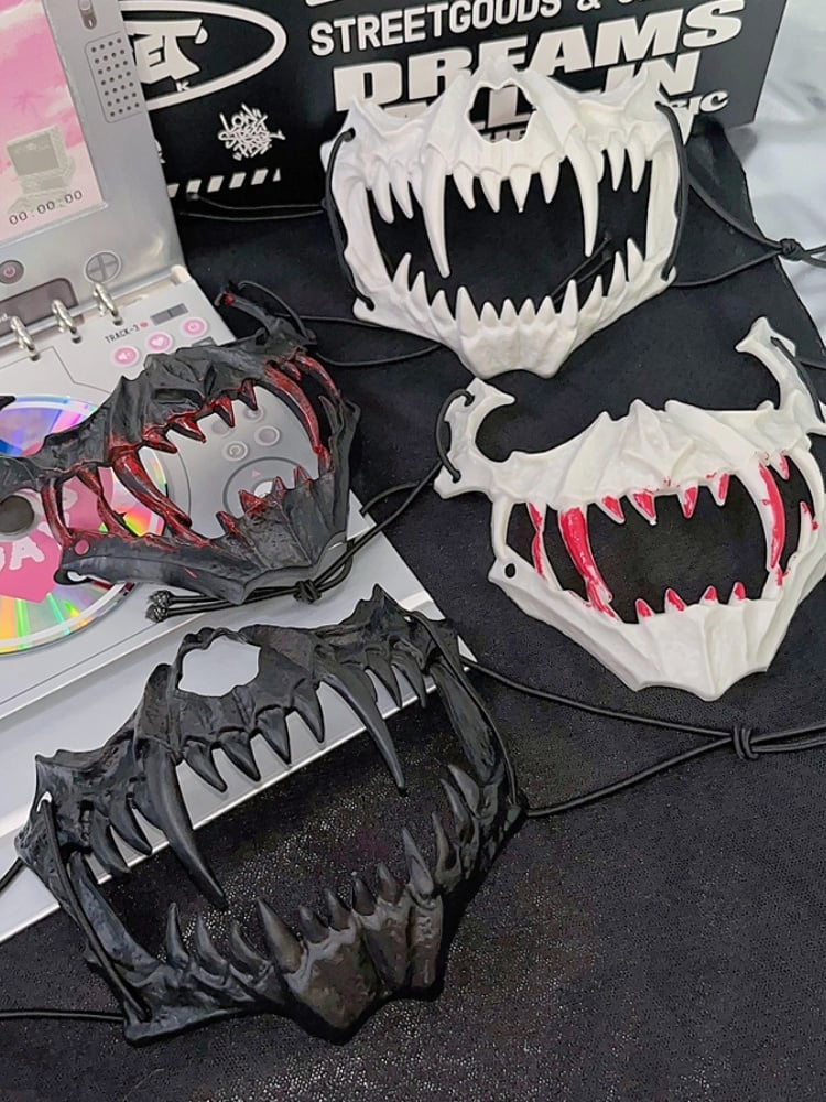 Halloween Party Bucktooth Punk Mask