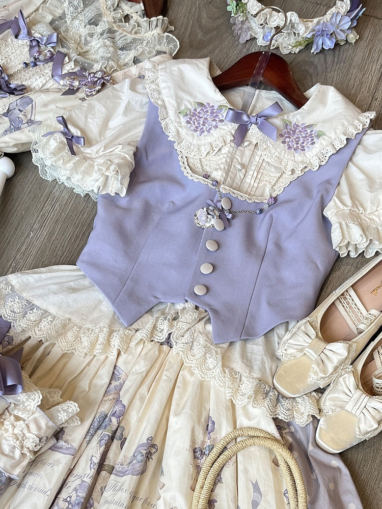 Available Sizes Plus Purple Waistcoat