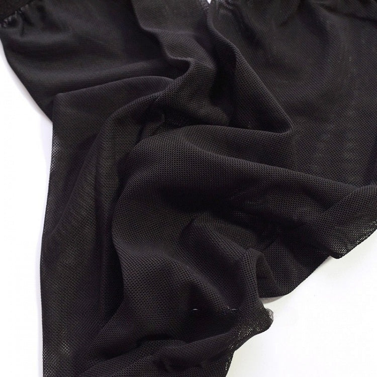 Trim Sleeves Black Gothic Lace