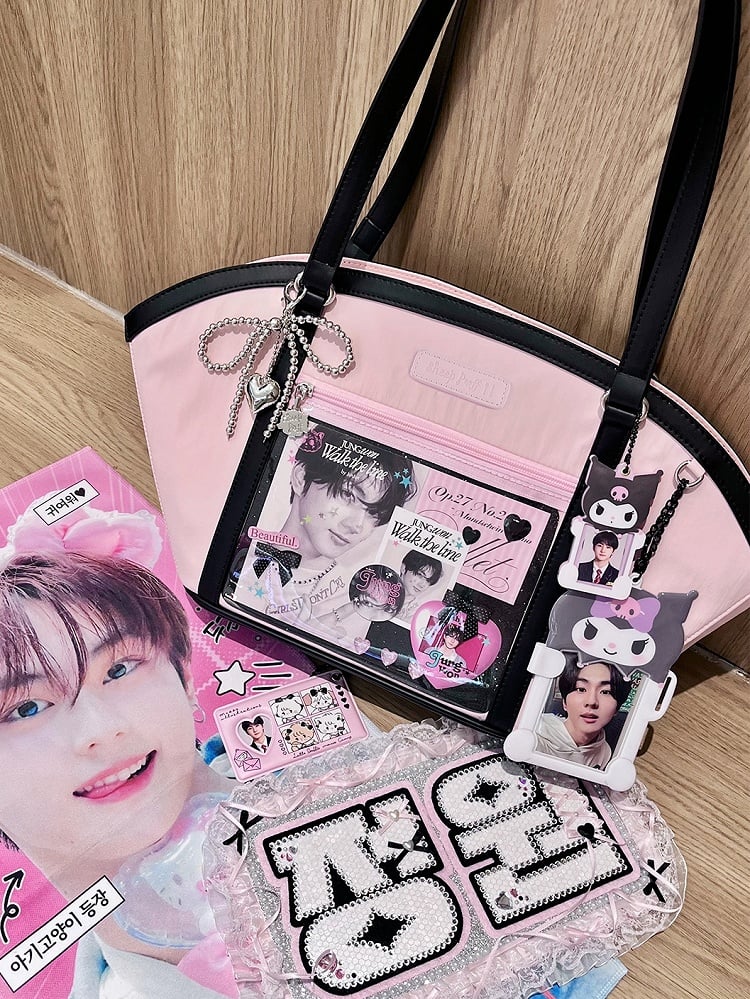 BlackPink Bag Fan-shaped Shoulder Ita