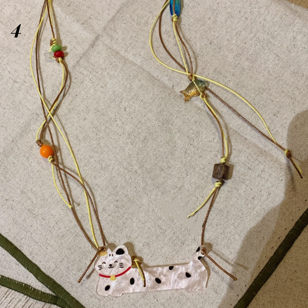 Y2K Cute Puppy and Cat Necklace