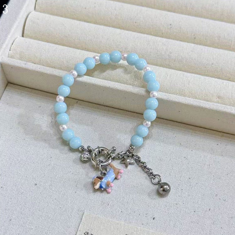 Halskette/Armband Optionen Welpe 3 Verziert Bittersüß Y2K
