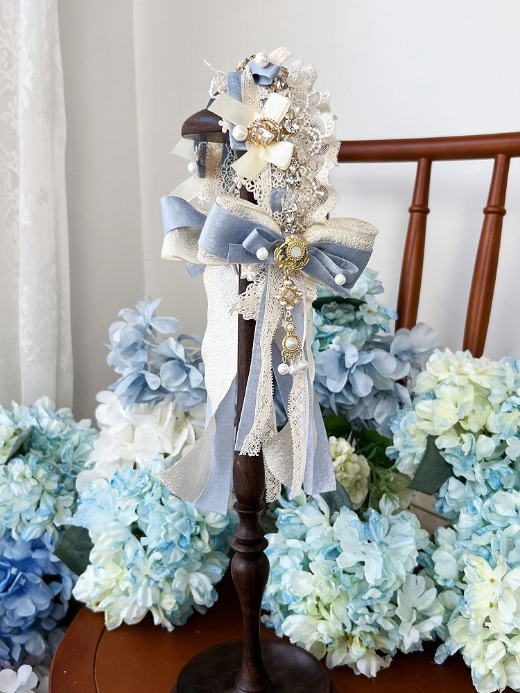 Blue Purple Red / KC Details Bowknot Pink