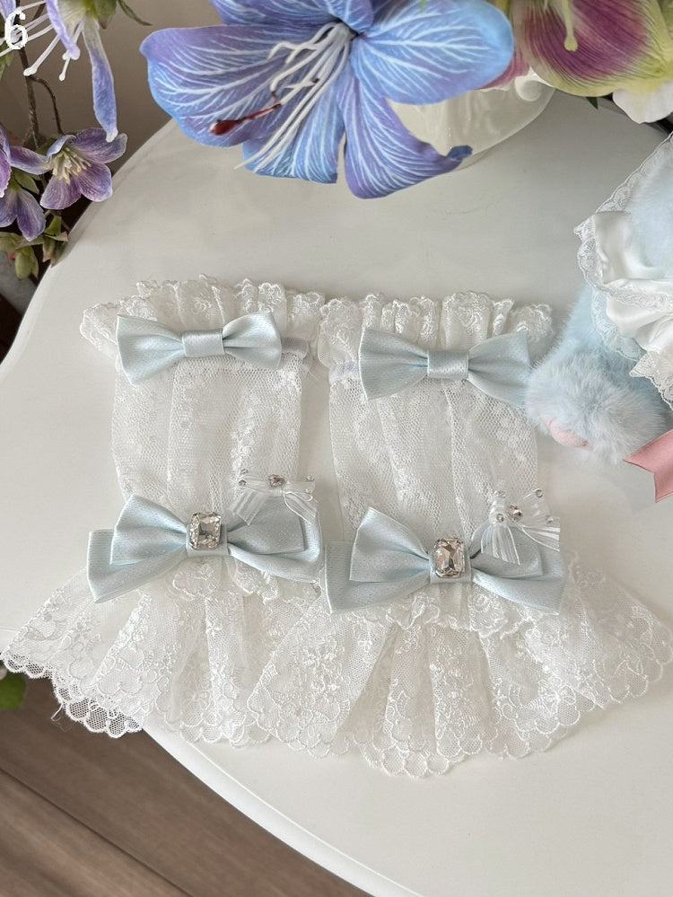 Lace Wrist Options 8 Cuffs Bowknot Details