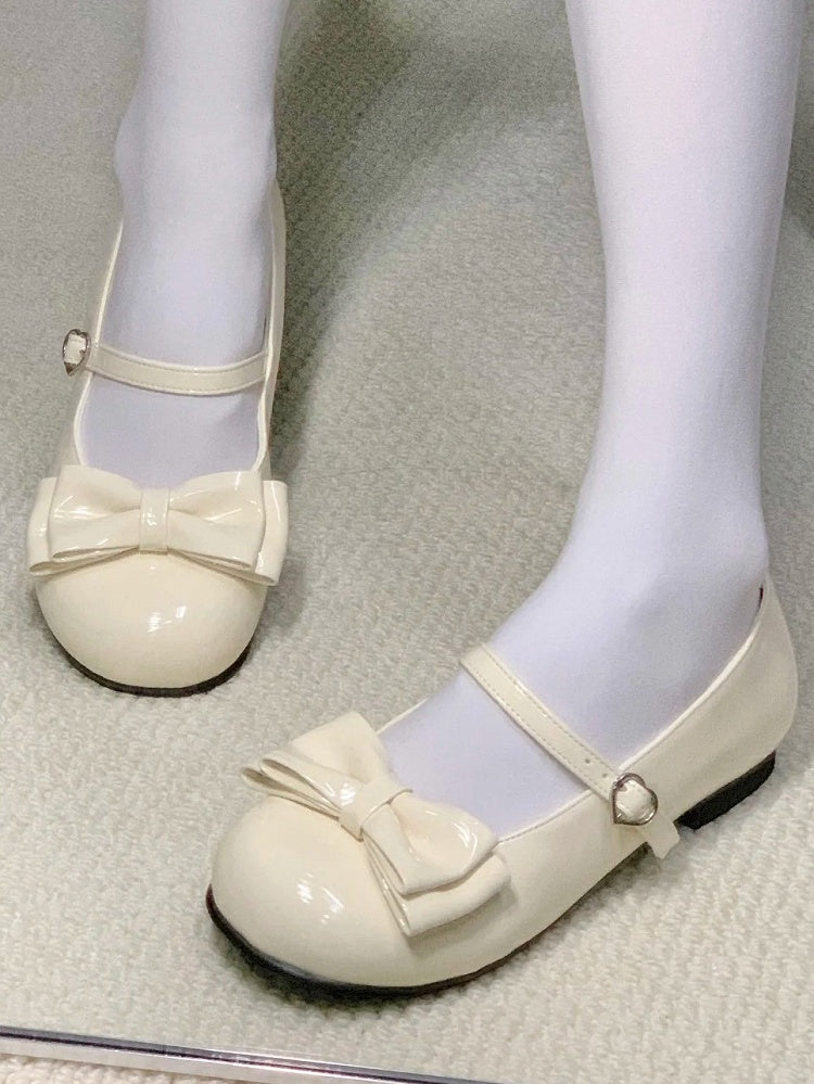 Lolita Mary Janes mit mittlerem Absatz Tea Sweet – Partyschuhe Gelb