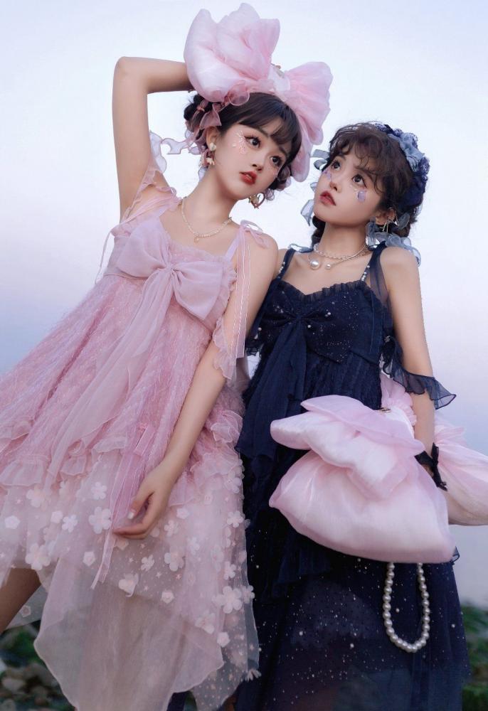 ベストセラー ライトピンクのキュートなビッグリボンバックパック