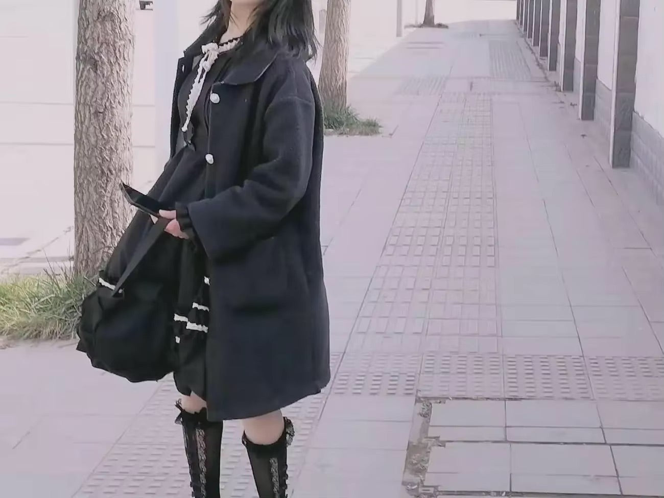 Robe noire Dark Academia