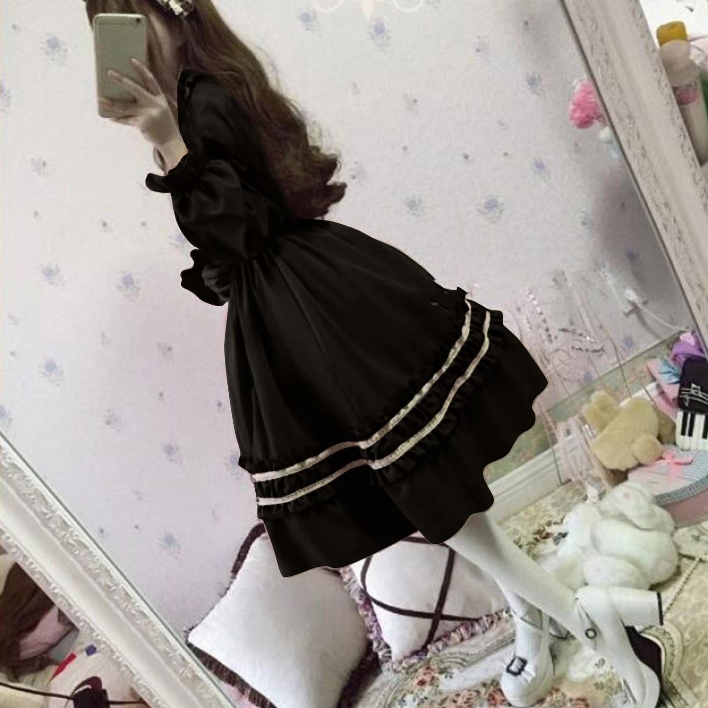 Robe noire Dark Academia