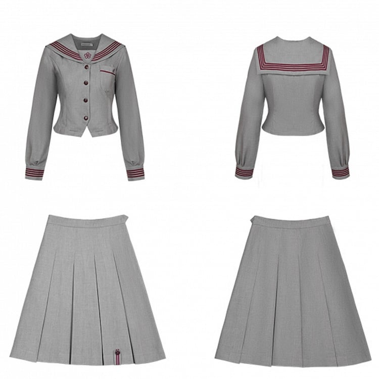 Box Pleat JK Skirt Uniform Gary