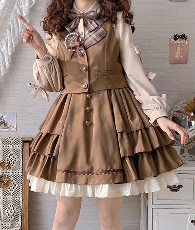 suspender Check trolley tatini treatment skirt