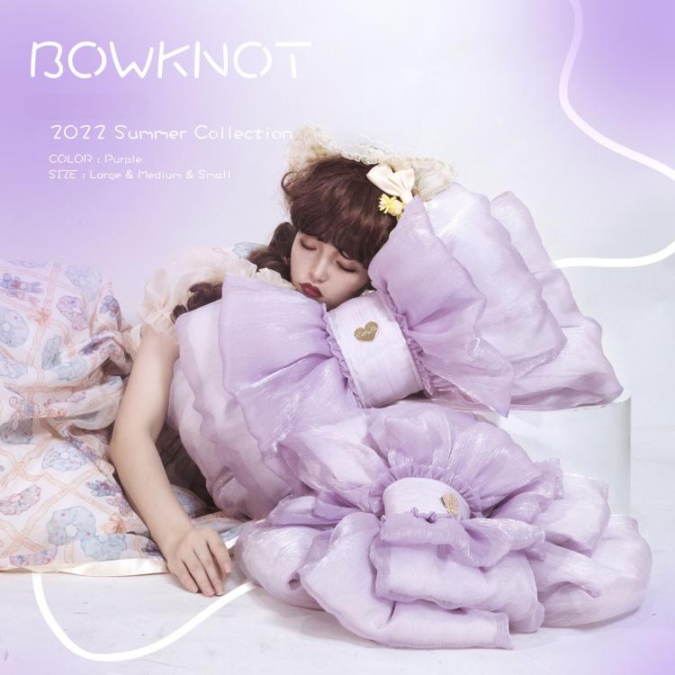 パープルビッグボウバックパック