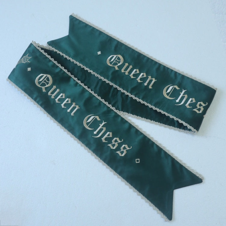 Dark Blue / Red / Green Ribbon