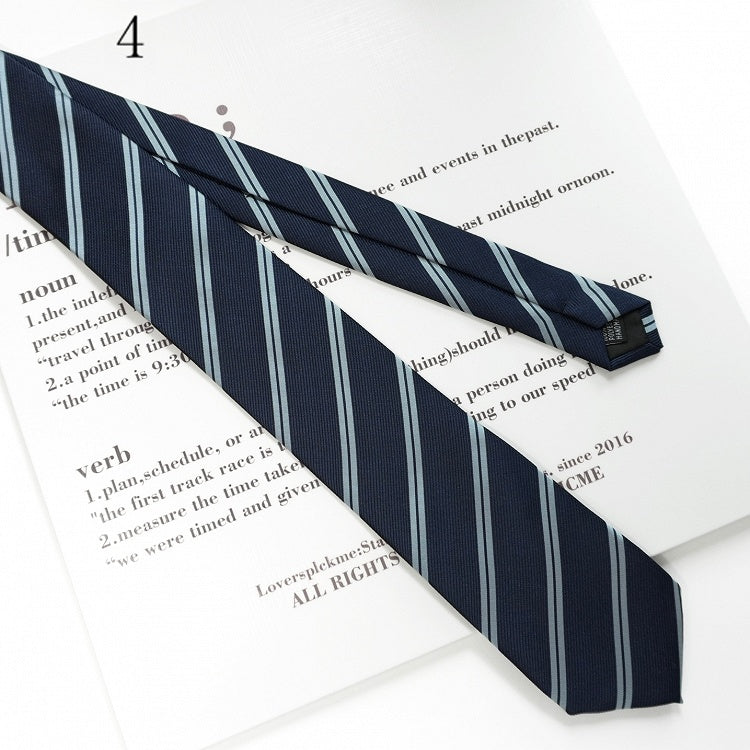 Krawatte JK Gestreift 17 Hals Muster Optionen Uniform