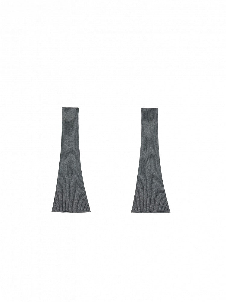 Off-white/Grey/Black Knitted Overknee Leg Warmers LW059