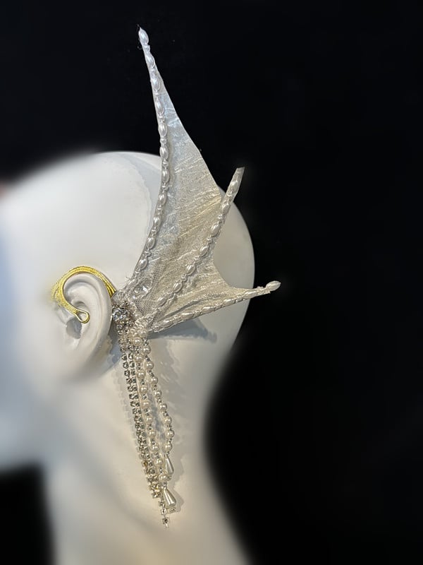 Goth Design Mermaid Shell and Set Sea Bead Chain Fairy Headpieces