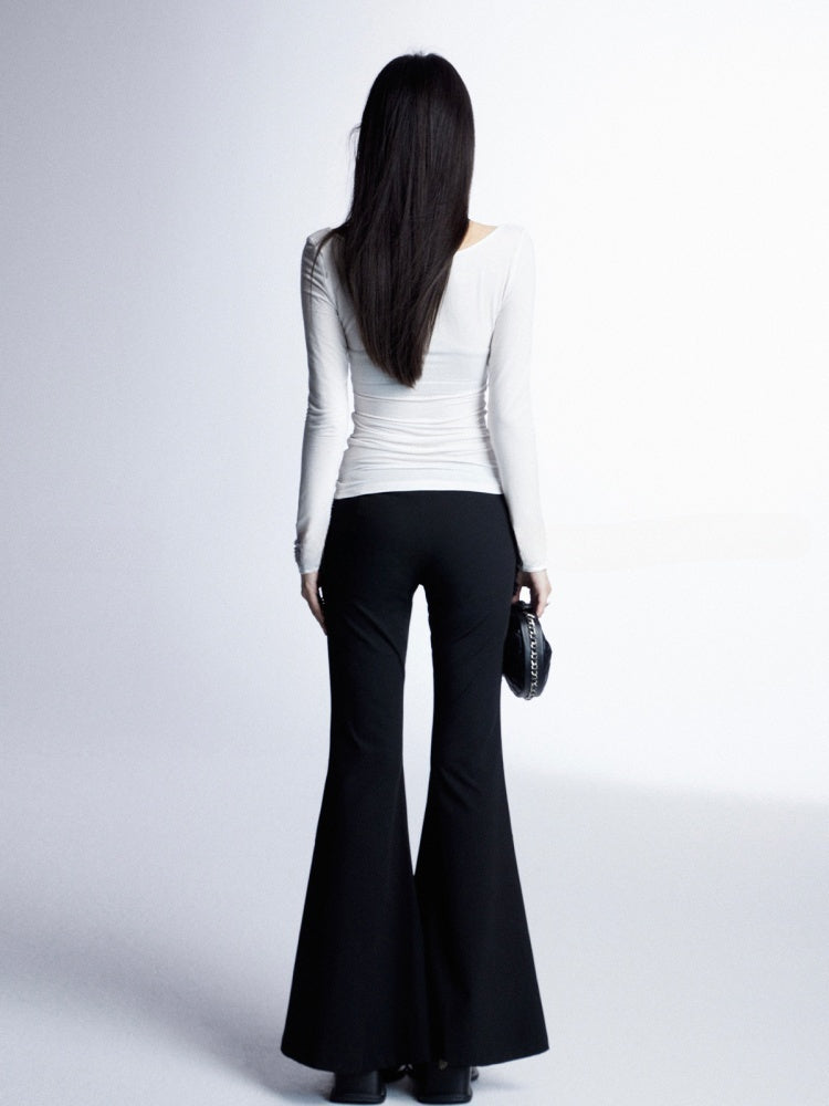 White Semi-Sheer Sun Protection Glamorous Top