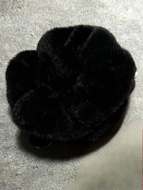 Scrunchie and Reaper Gothic White Grim Black