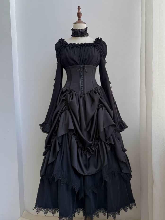 Skirt Under Black