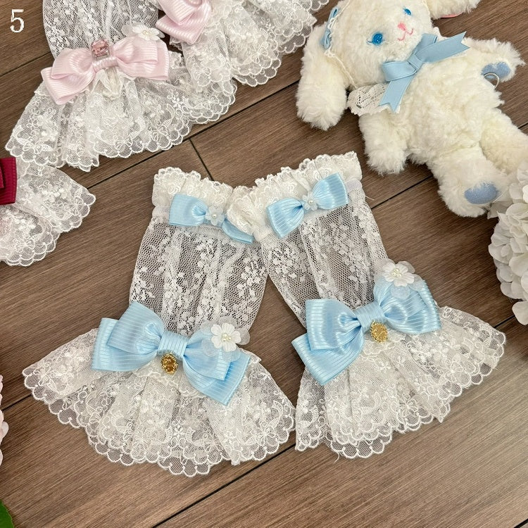 Lace Wrist Options 8 Cuffs Bowknot Details
