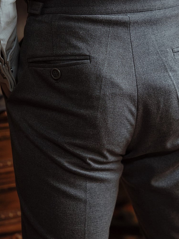 for Male Steampunk Dark Pants Gray