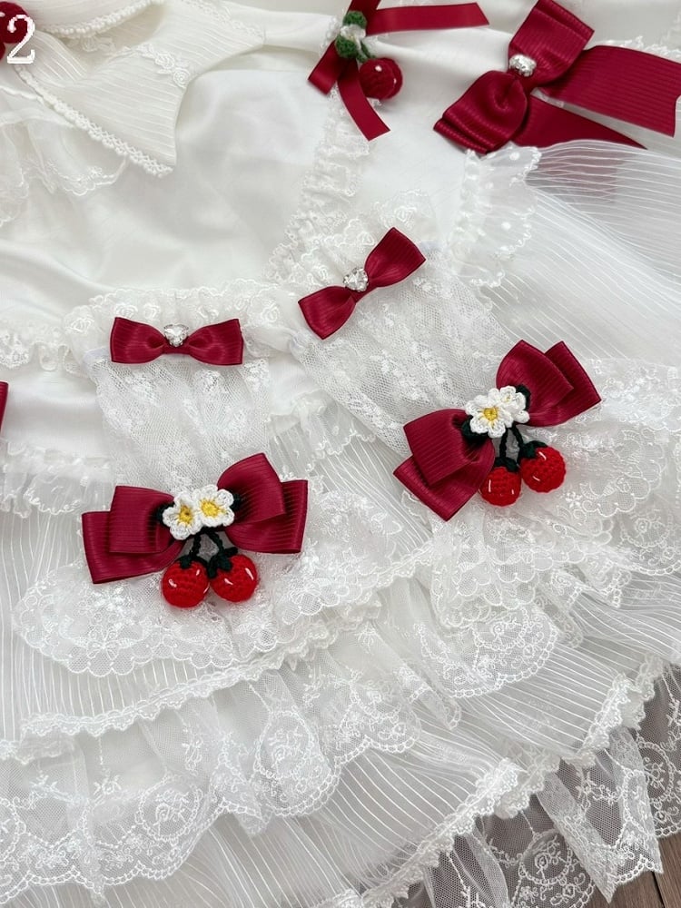 Lace Wrist Options 8 Cuffs Bowknot Details