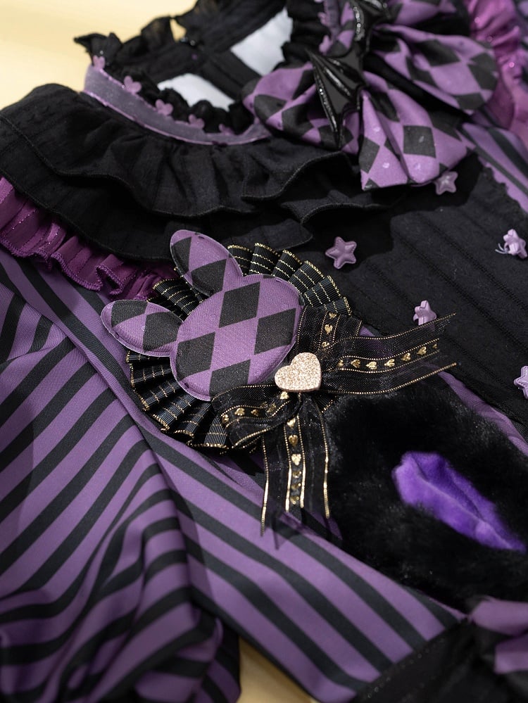 Badge Purple Bunny