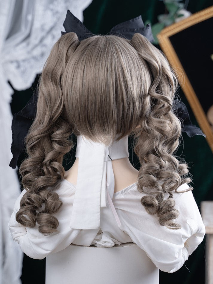 Double Wig Length Brown Clips Claw 30CM Ponytail Synthetic Long With