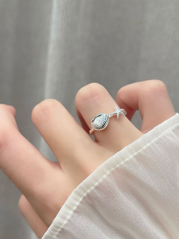 Star/Shell 3 Options Y2K Bittersweet Ring