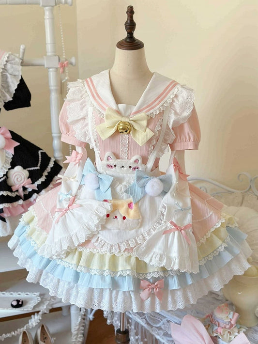 Sweet Detachable Decorated Sleeves Bows