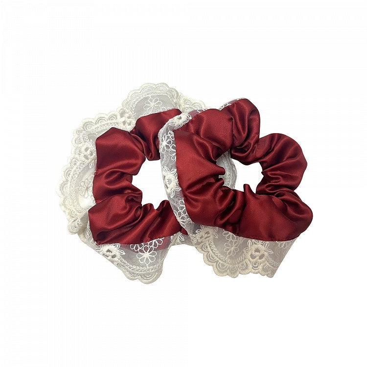 Red Scrunchies