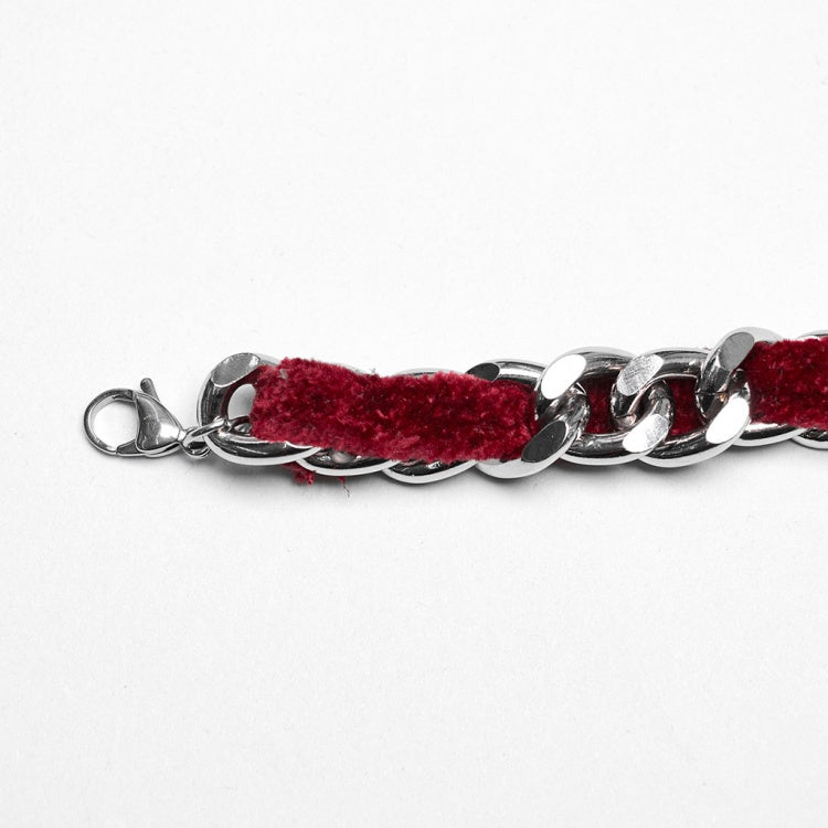 Roter Gothic Wunderschöner Kreuz Choker