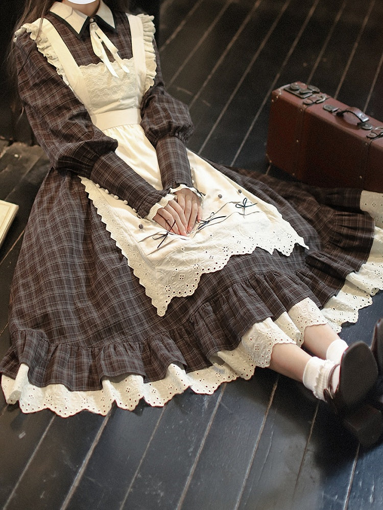 Beige Bow Tie with Bead Detail