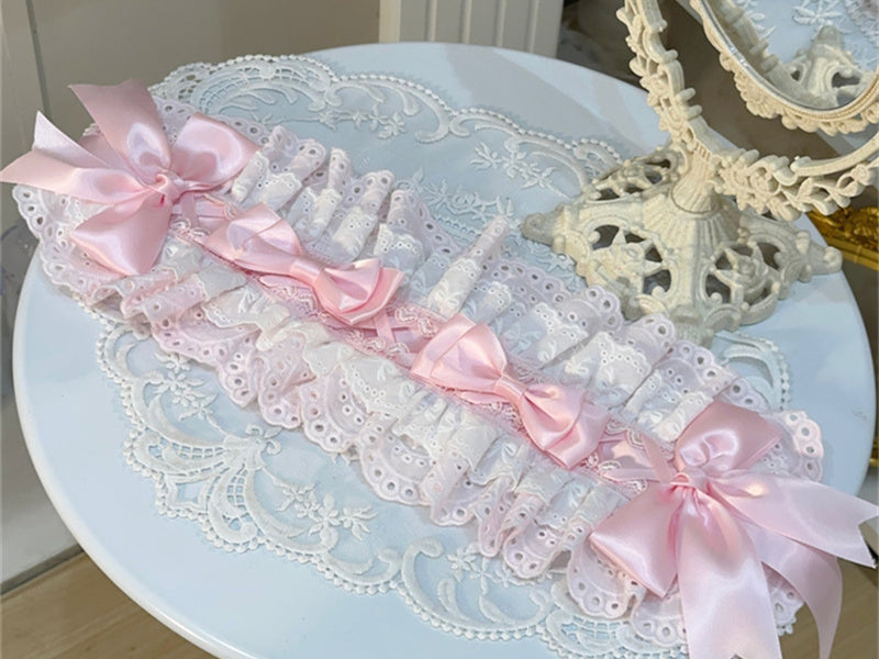 Haubenpuppe Kopfschmuck Kleid + Antike Prinzessin Perle