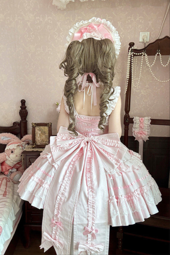 Motorhaube Perle Antike Prinzessin Kleid Kopfschmuck Puppe +
