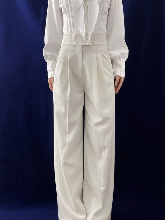 Pants Lolita Ouji White Off