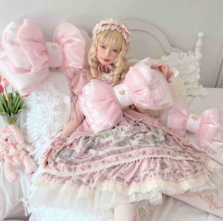 ベストセラー ライトピンクのキュートなビッグリボンバックパック