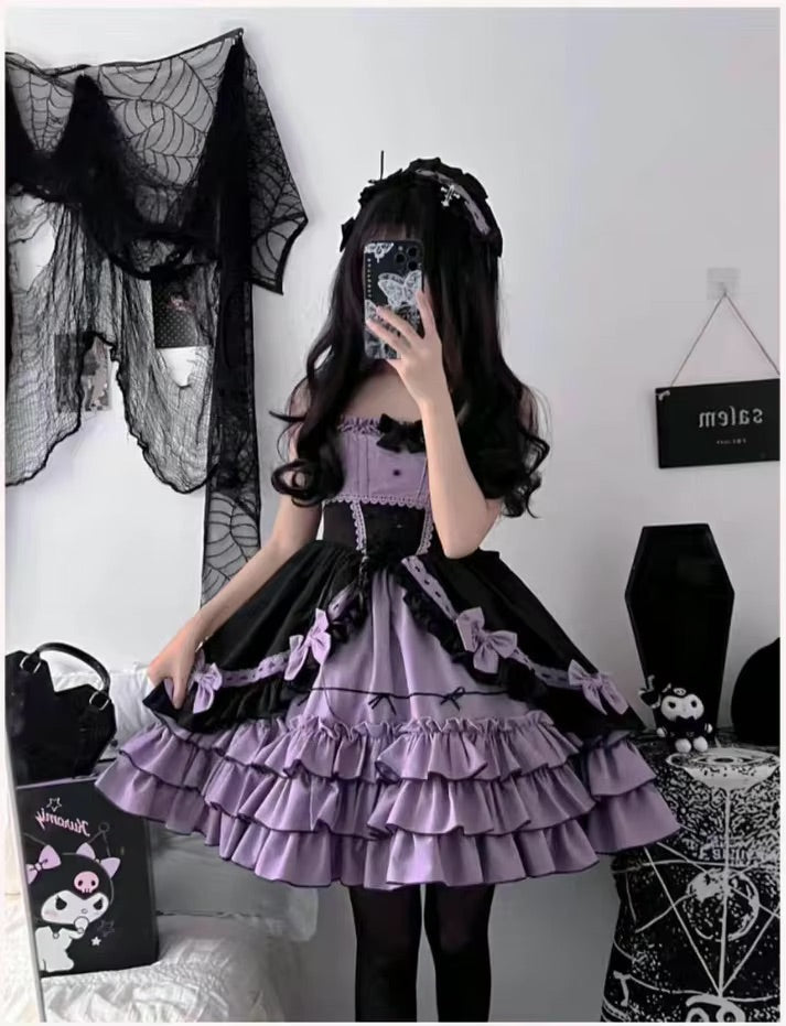Robe de demoiselle gothique pastel