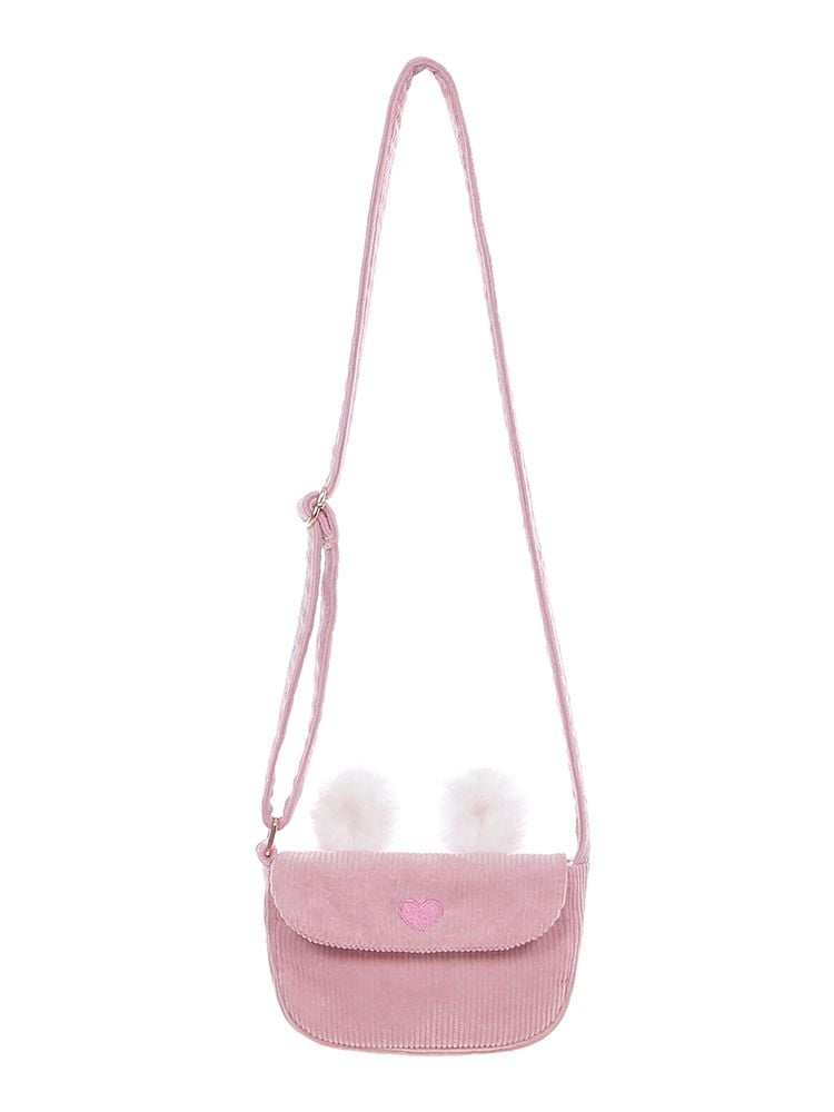 Pink Bunny Ears Crossbody