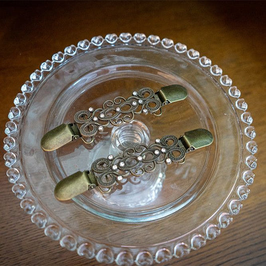 ヴィンテージ ポイント スカート マナー クリップ