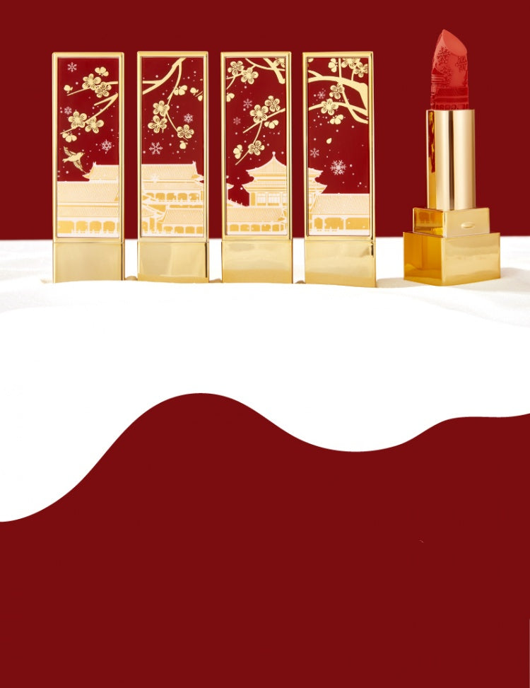 Lippenstift „Forbidden City“ mit geprägtem Matt-Finish