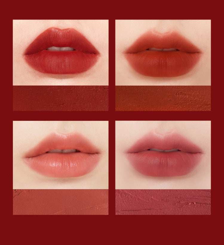 Lippenstift „Forbidden City“ mit geprägtem Matt-Finish