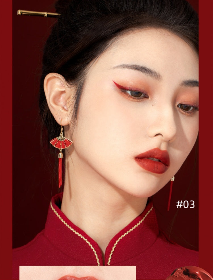 Lippenstift „Forbidden City“ mit geprägtem Matt-Finish