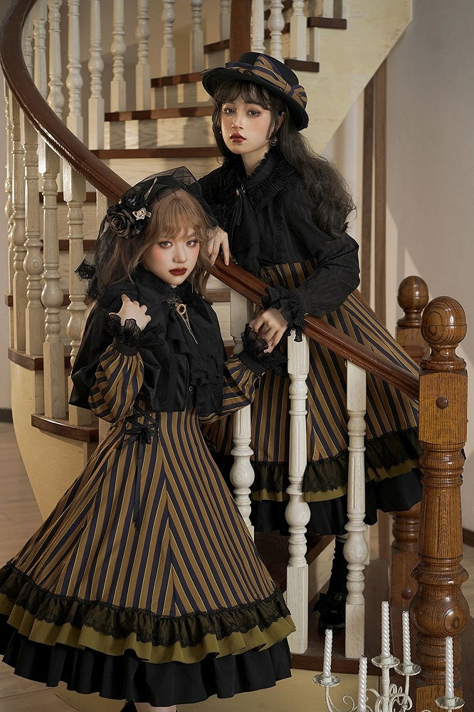 Elegant Cape Autumn Collar Turn-Down Lolita Short Velvet with