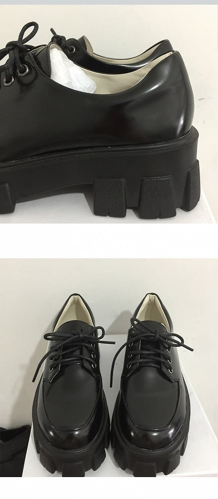 Schuhe Chunky Oxford Plateau