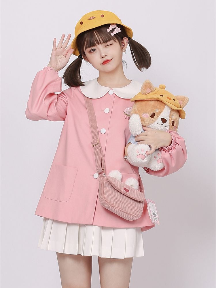 Pink Bunny Ears Crossbody