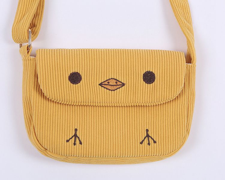 Yellow Little Chicken Crossbody